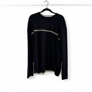 Vintage Aeropostale black knit sweater size L